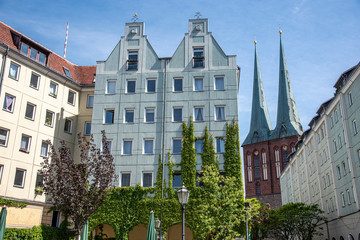 Nikolaiviertel in Berlin, Deutschland