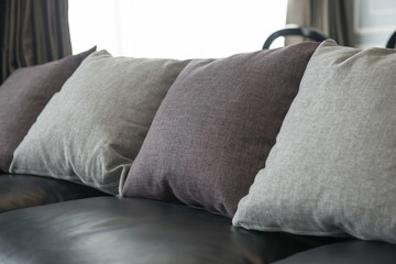 White comfortable pillow 