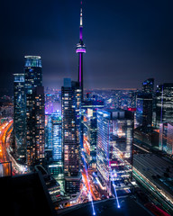 Paysage urbain épique de Toronto Canada