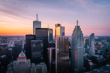 Epic City Skyline of Toronto Canada