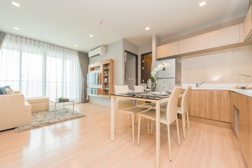 Modern luxury Interior kitchen, Dinning room
