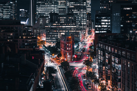 Epic City Skyline Of Toronto Canada