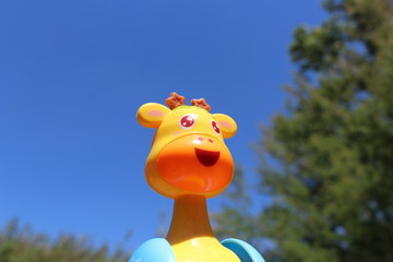 jouet girafe