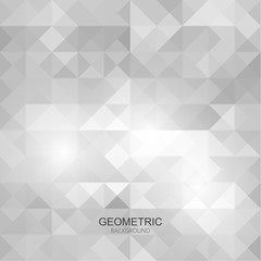  Abstract gray triangular background