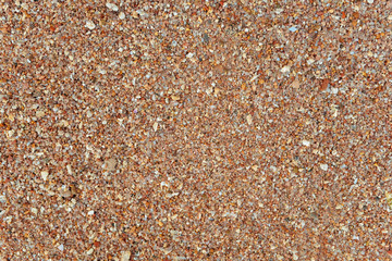 Sand texture for background. Top view.
