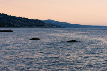 Fototapeta premium Roseto Capo Spulico, a beautiful seaside town in Calabria