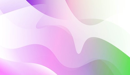 Template Background With Wave Geometric Shape. For Template Cell Phone Backgrounds. Vector Illustration with Color Gradient.