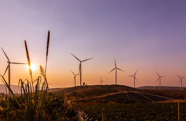 Wind turbine Electricity production by wind energy
