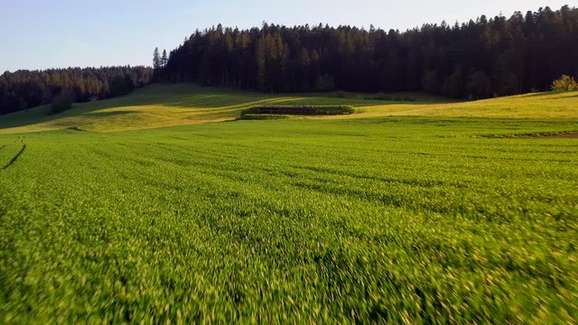 Anflug auf eine Kugelfanganlage