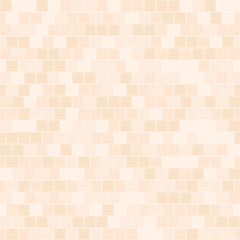 Peach square pattern. Seamless vector background