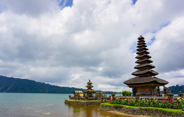Pura Ulun Danu Bratan is a major Shivaite and water temple on Bali island, Indonesia.