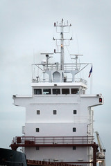 poste de pilotage d'un cargo