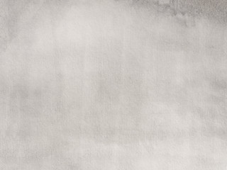 Paper under light gray watercolor. Abstract background.