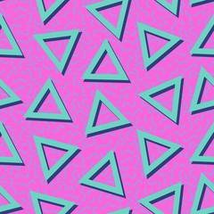 80ties Seamless Pattern