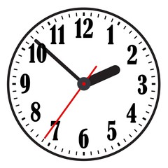 Clock icon. World time concept. Business background. Internet marketing.