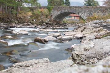 Falls of Dochart Perthshire Killin Scotland Great Britain