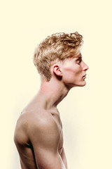 Portrait junger Mann 