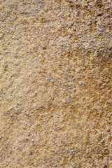 Old Weathered Yellowish Concrete Wall Texture