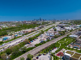Chicago Industrial Aerial