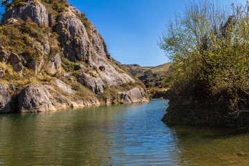Large mineral rocks found in La Arboleda, Vizcaya