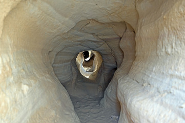 Galerie de mine de cuivre à Timna