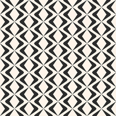 Vector geometric seamless pattern with rhombuses, diamond shapes, mesh, grid