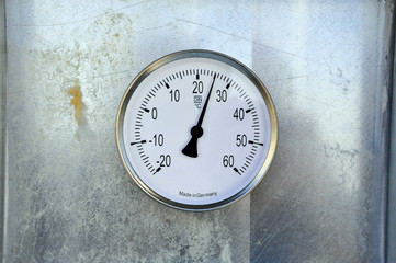 Heizung Vorlauftemperatur Thermostat Messgerät
