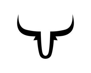 Fototapeta na wymiar Bull horn logo and symbols template icons app