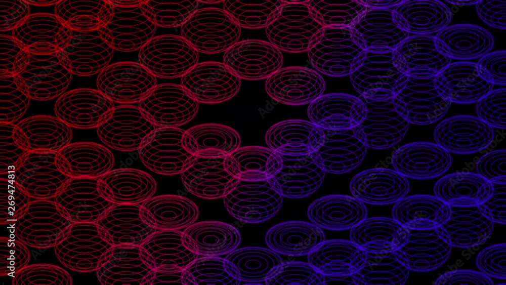 Poster abstract line 3d virtual isometric sphere lighting moving, technology network digital data transfer 