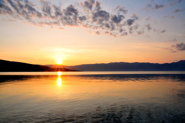 Sonnenaufgang in Kroatien