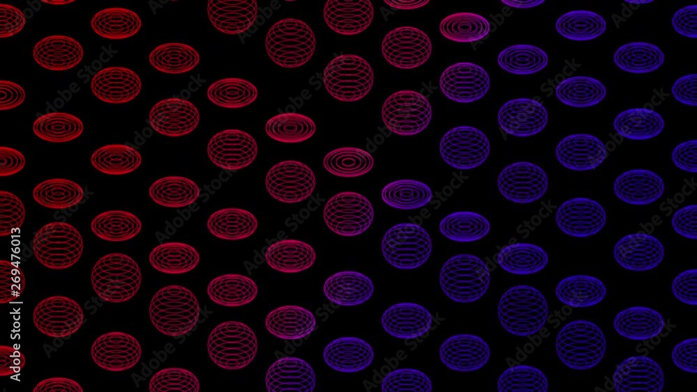 Poster abstract line 3d virtual isometric sphere lighting moving, technology network digital data transfer 