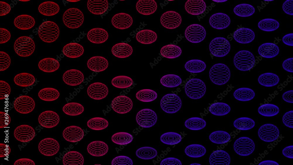 Poster abstract line 3d virtual isometric sphere lighting moving, technology network digital data transfer 