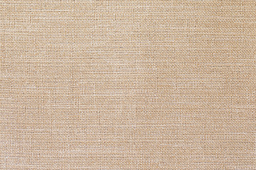 Brown linen old fabric texture or background.
