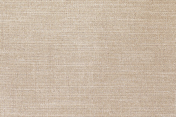 Brown linen old fabric texture or background.