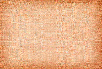Brown linen old fabric texture or background.