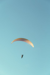 Hang glider in La Jolla Shores, San Diego, California