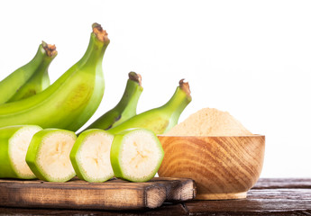 Green plantain flour - Musa Paradisiaca © Luis Echeverri Urrea