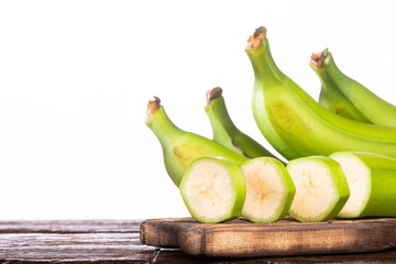 Organic green plantain - Musa x paradisiaca © Luis Echeverri Urrea
