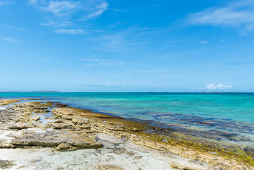 Beautiful Caribbean beach, in Los Roques Archipelago, Venezuela