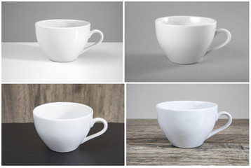 Set of cup and mug