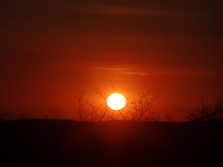 P&ocirc;r do sol (Oeste da Bahia)