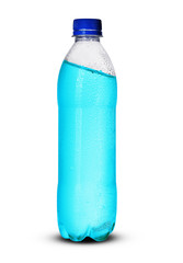 small plastic bottle with liquid