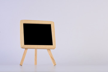 chalkboard on studio shot
