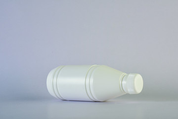 Empty bottle cream moisturizer lotion