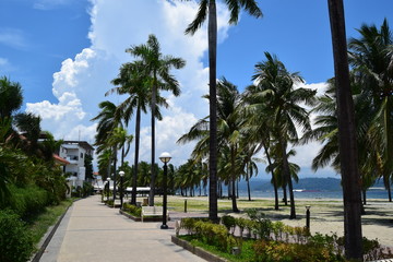 Fototapeta na wymiar Subic Bay Philippines Beach