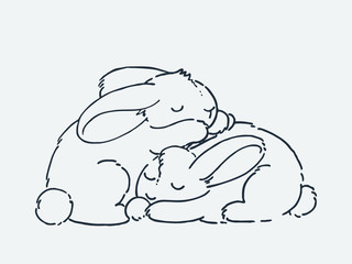 Cute cartoon animal. Vector clip art illustration for children design, cards, prints, coloring books