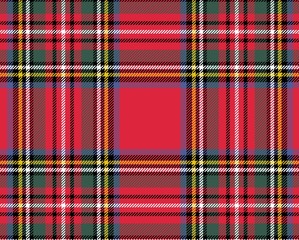 Tartan seamless pattern background.