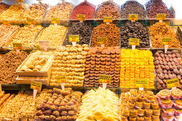 Dried fruits for sale