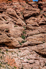 Jagged Red Rock