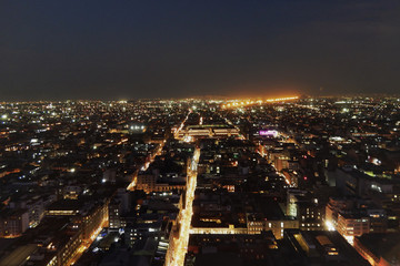 Obraz premium Mexico City at night